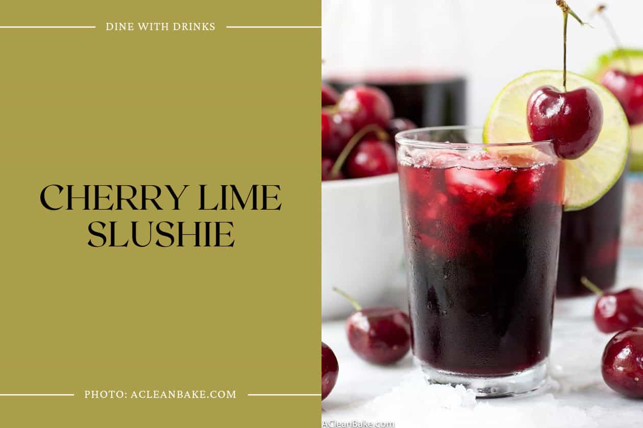 Cherry Lime Slushie
