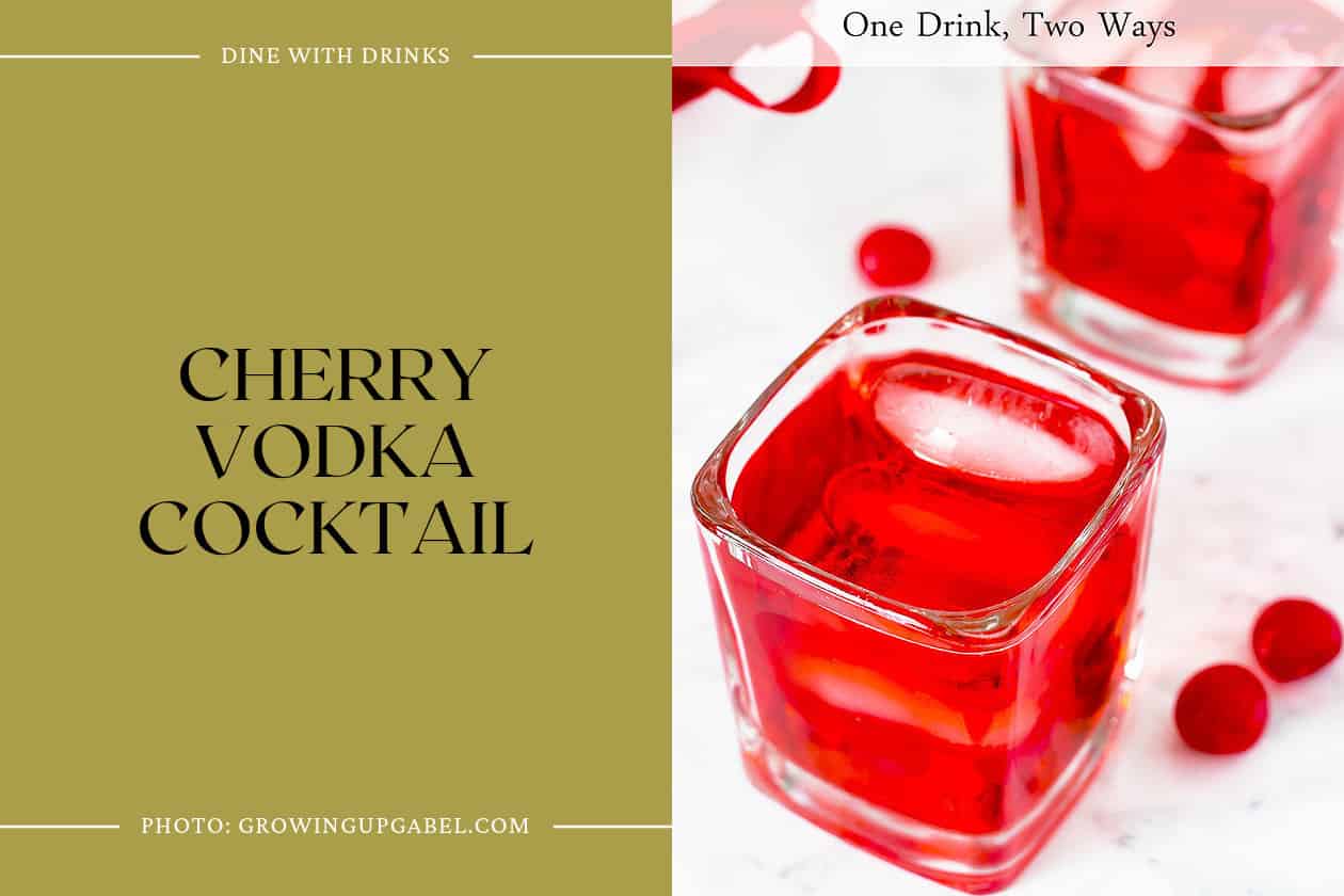 Cherry Vodka Cocktail