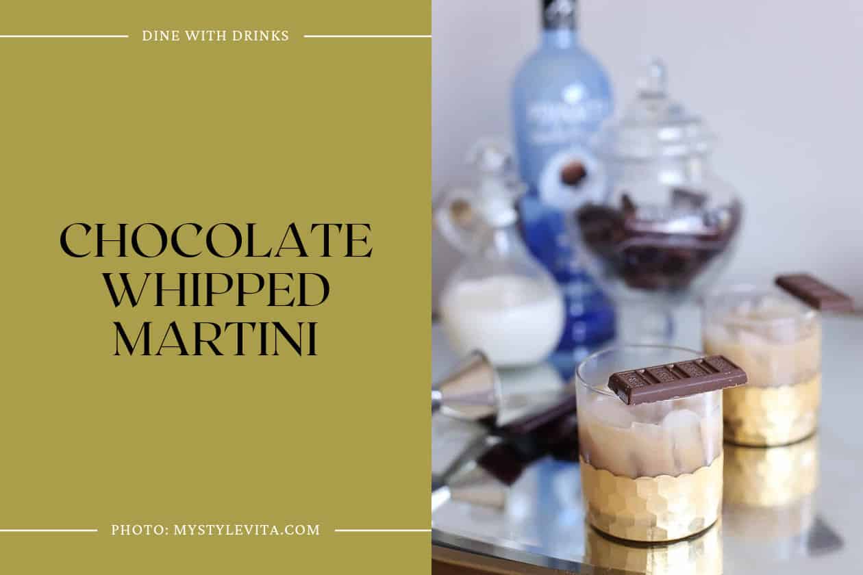 Chocolate Whipped Martini