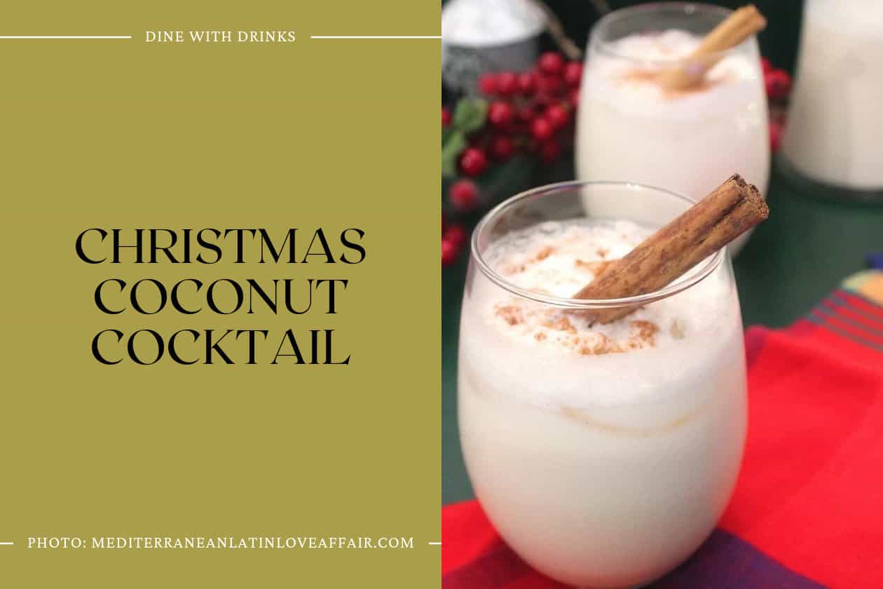 Christmas Coconut Cocktail