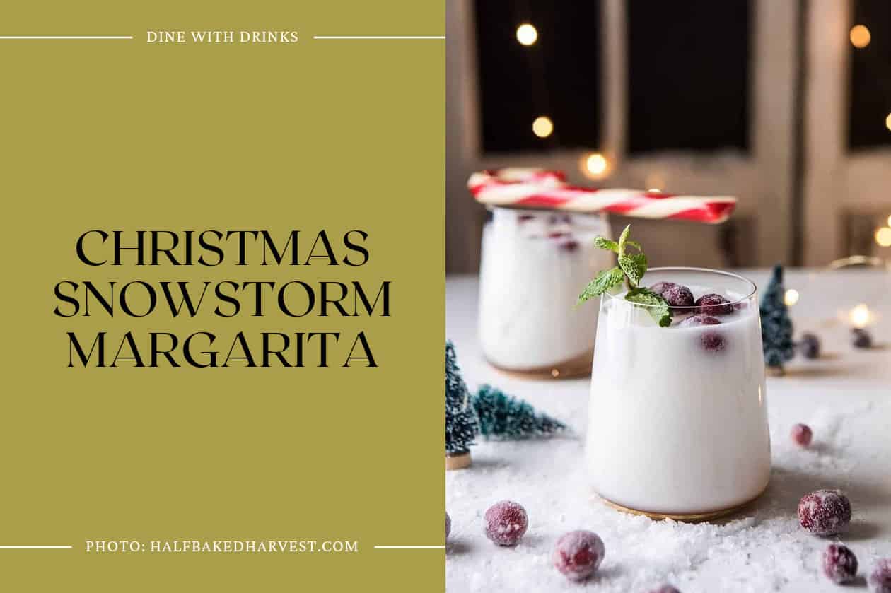 Christmas Snowstorm Margarita