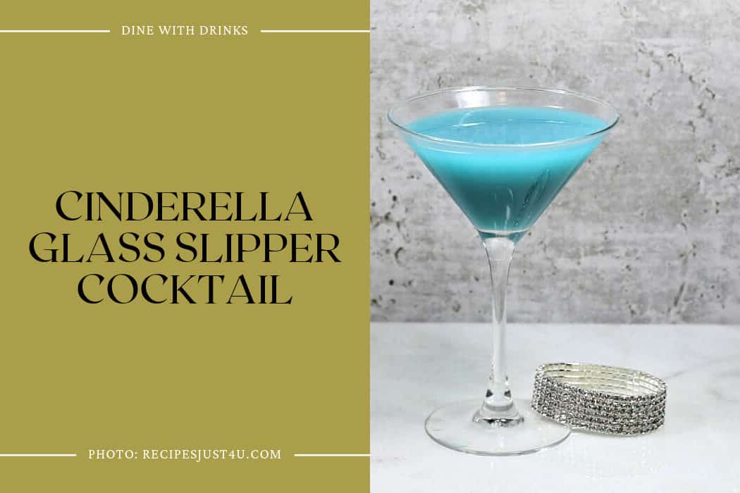 Cinderella Glass Slipper Cocktail