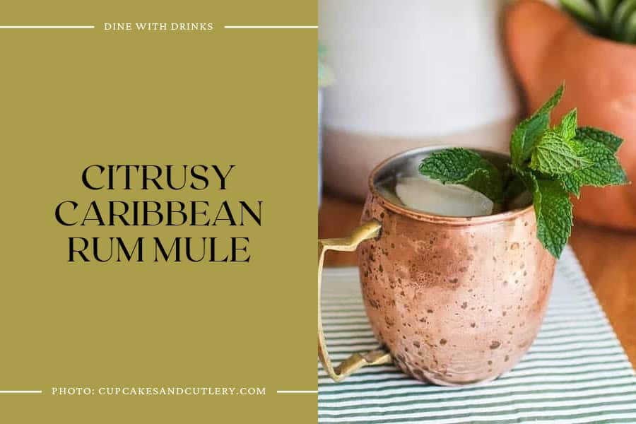 Citrusy Caribbean Rum Mule