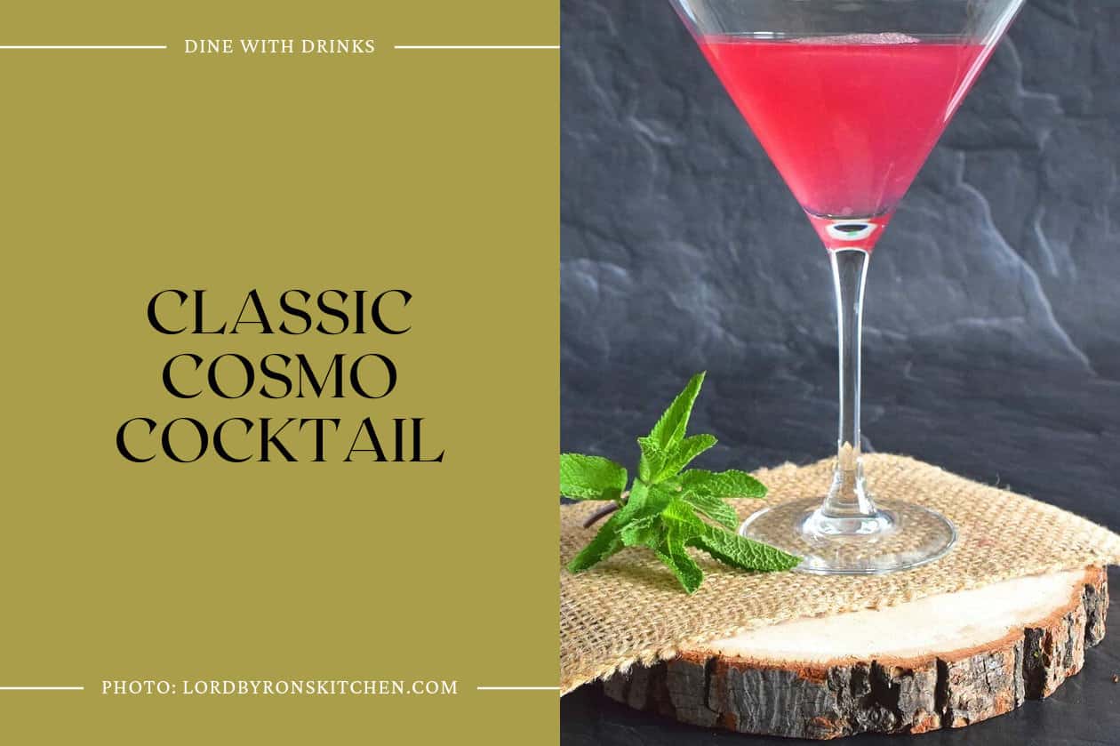 Classic Cosmo Cocktail