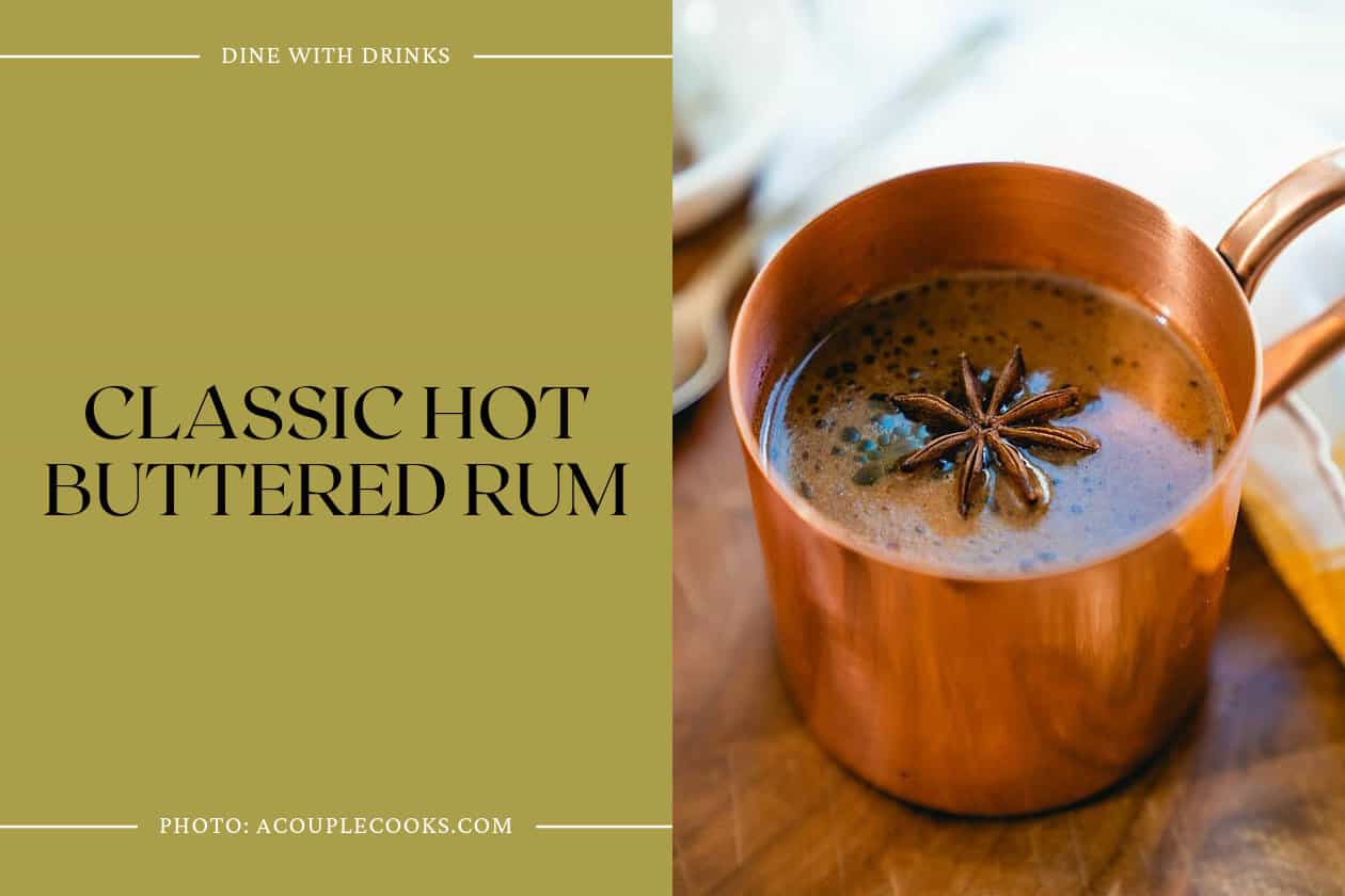Classic Hot Buttered Rum