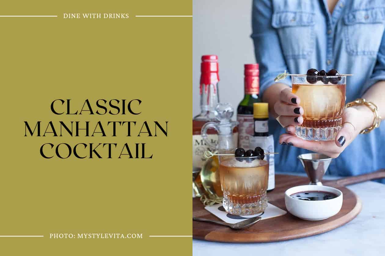 Classic Manhattan Cocktail