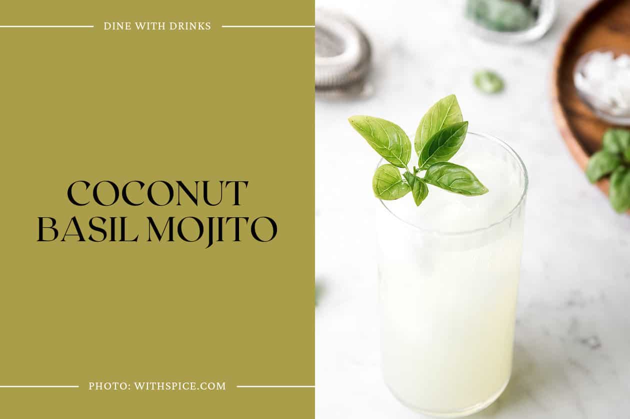 Coconut Basil Mojito