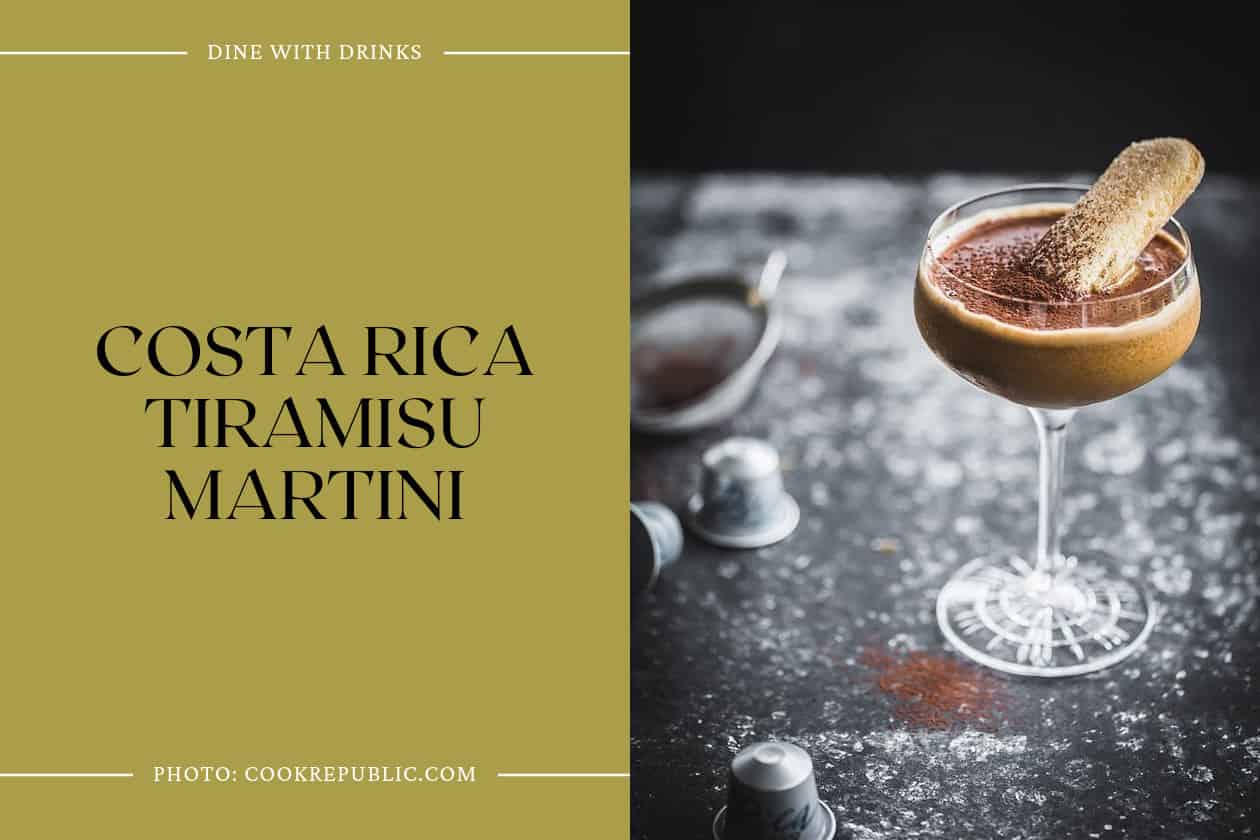 Costa Rica Tiramisu Martini