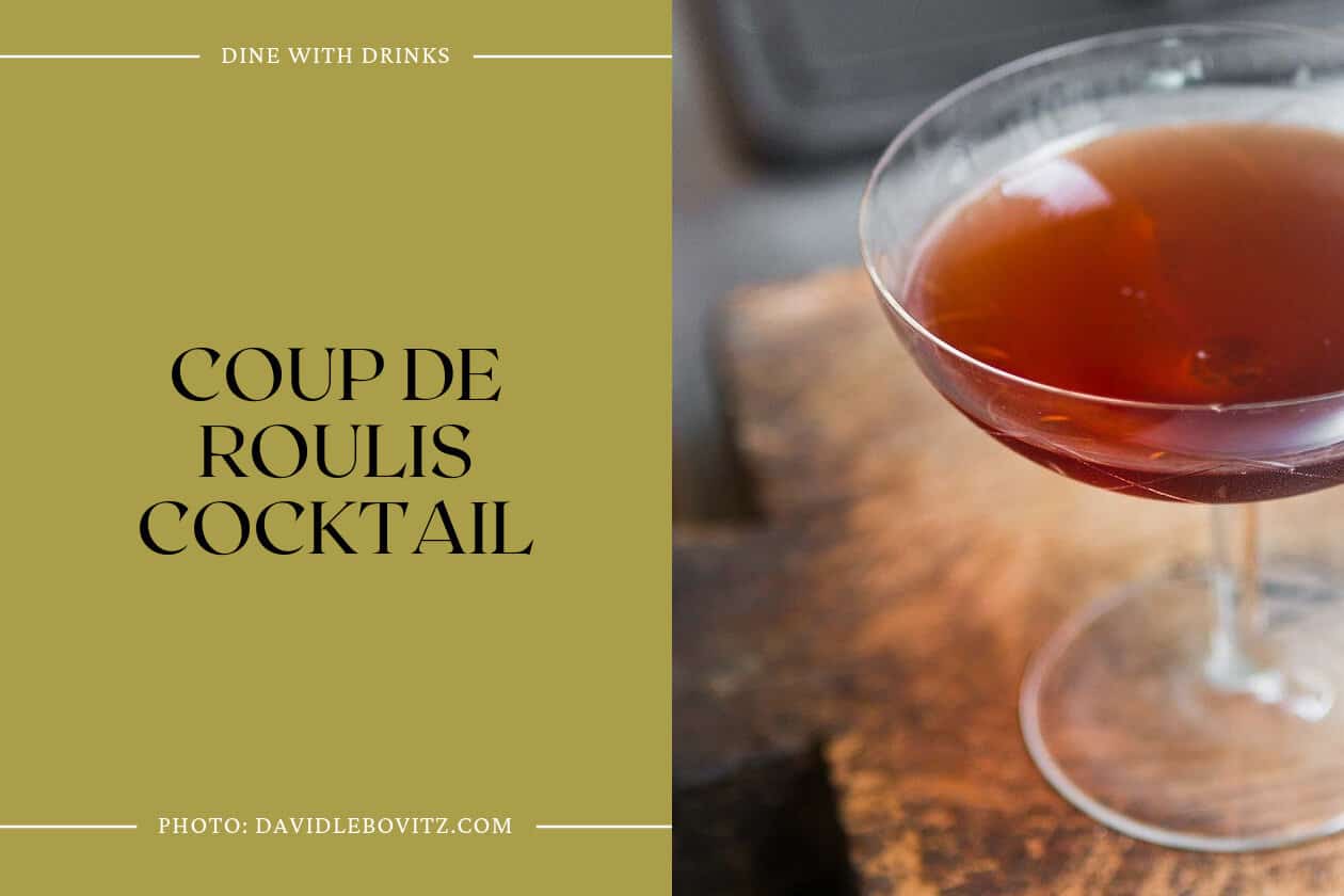 Coup De Roulis Cocktail