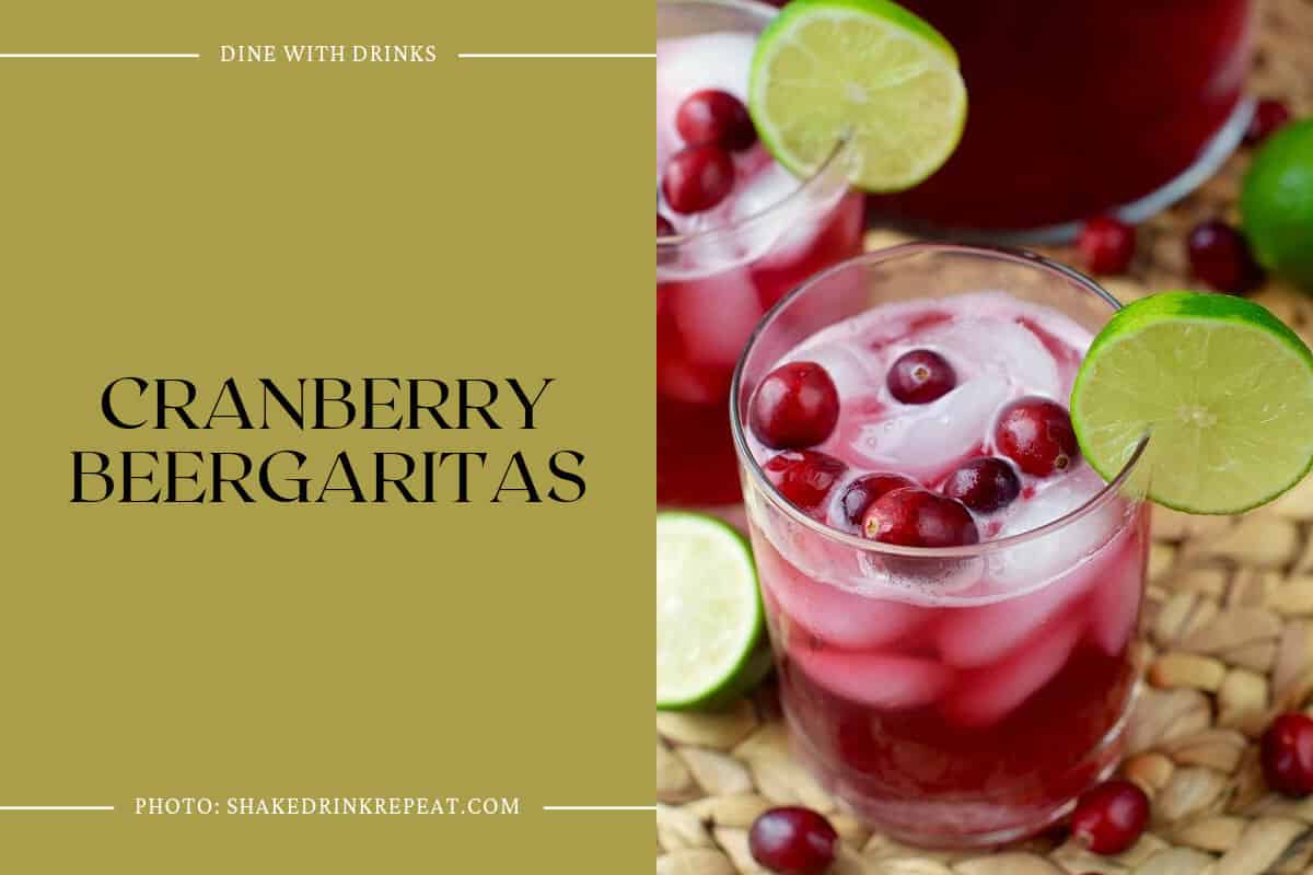 Cranberry Beergaritas