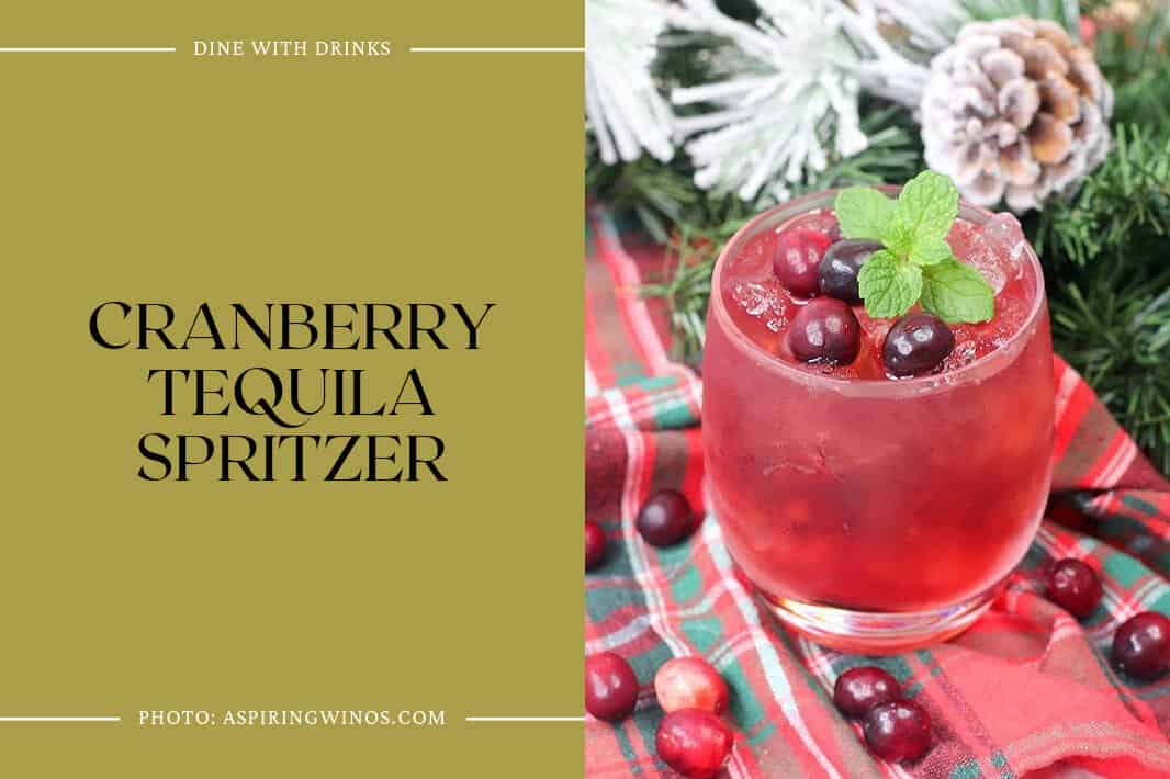 Cranberry Tequila Spritzer