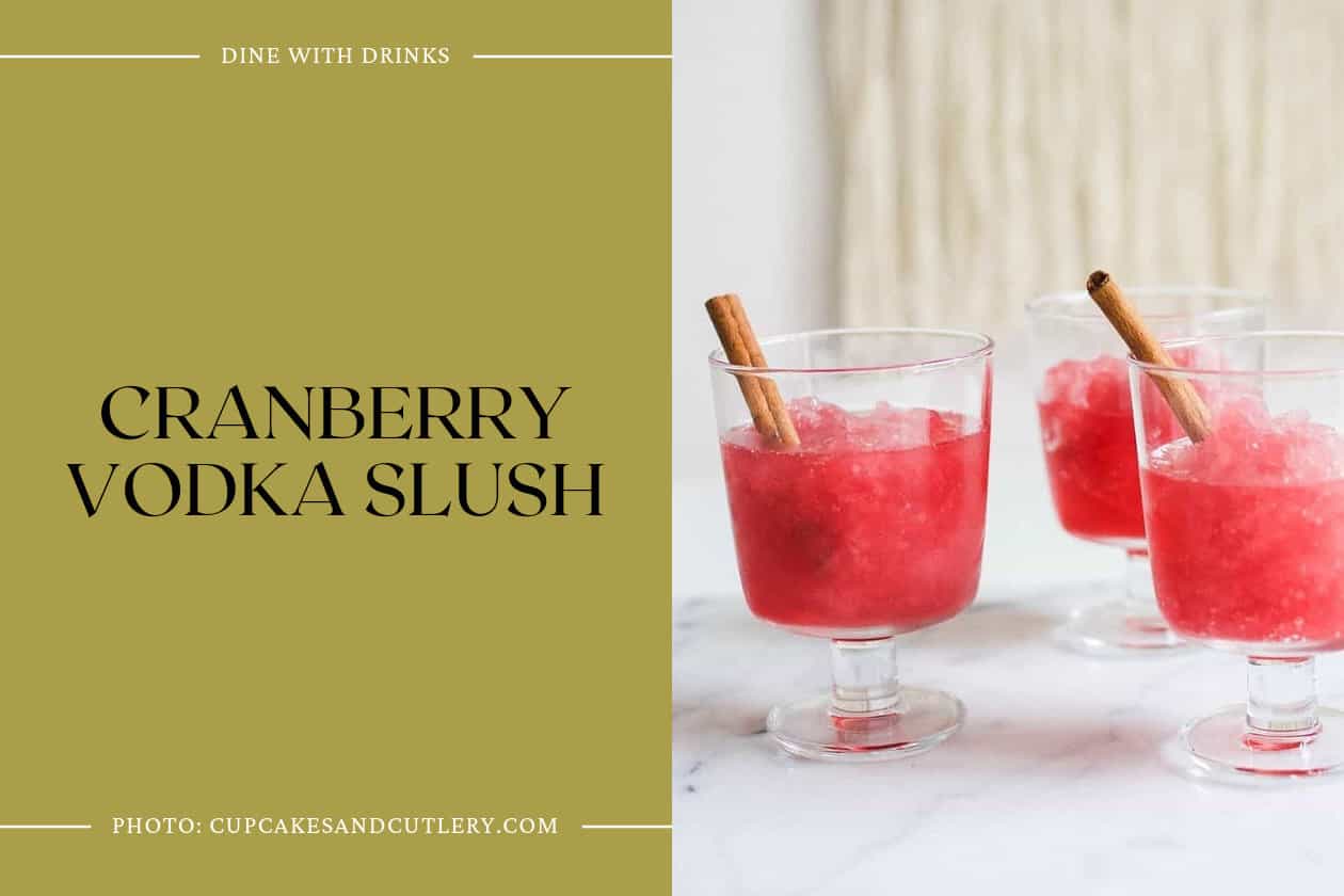 Cranberry Vodka Slush