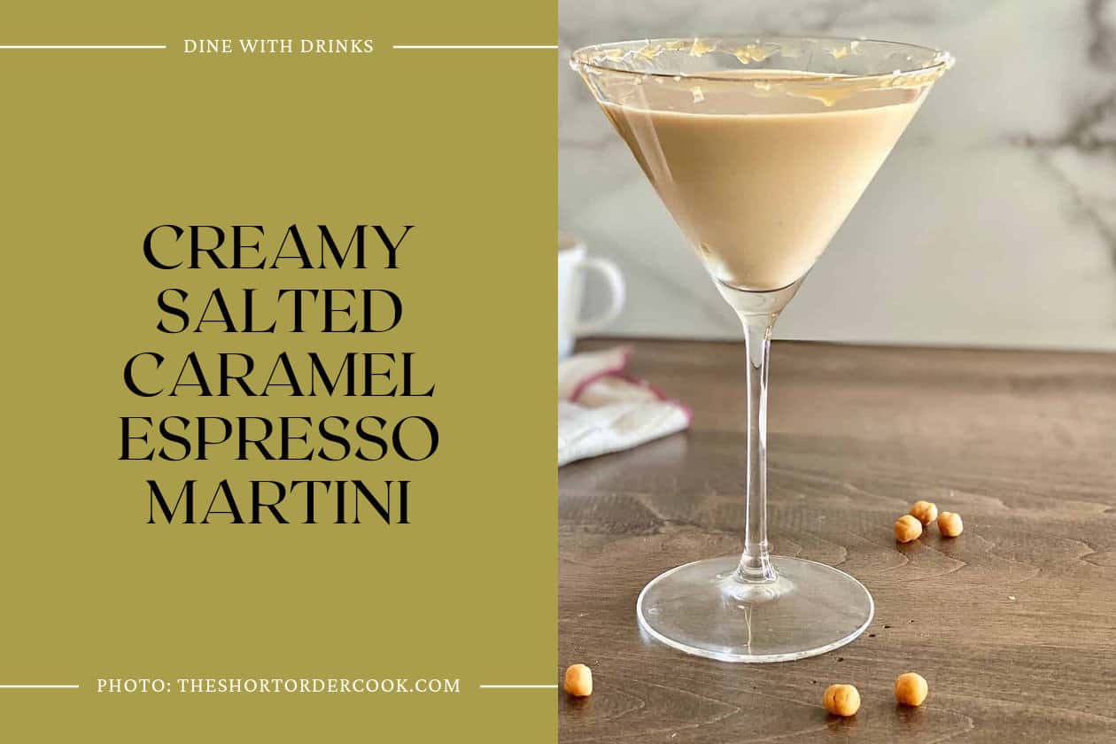 Creamy Salted Caramel Espresso Martini