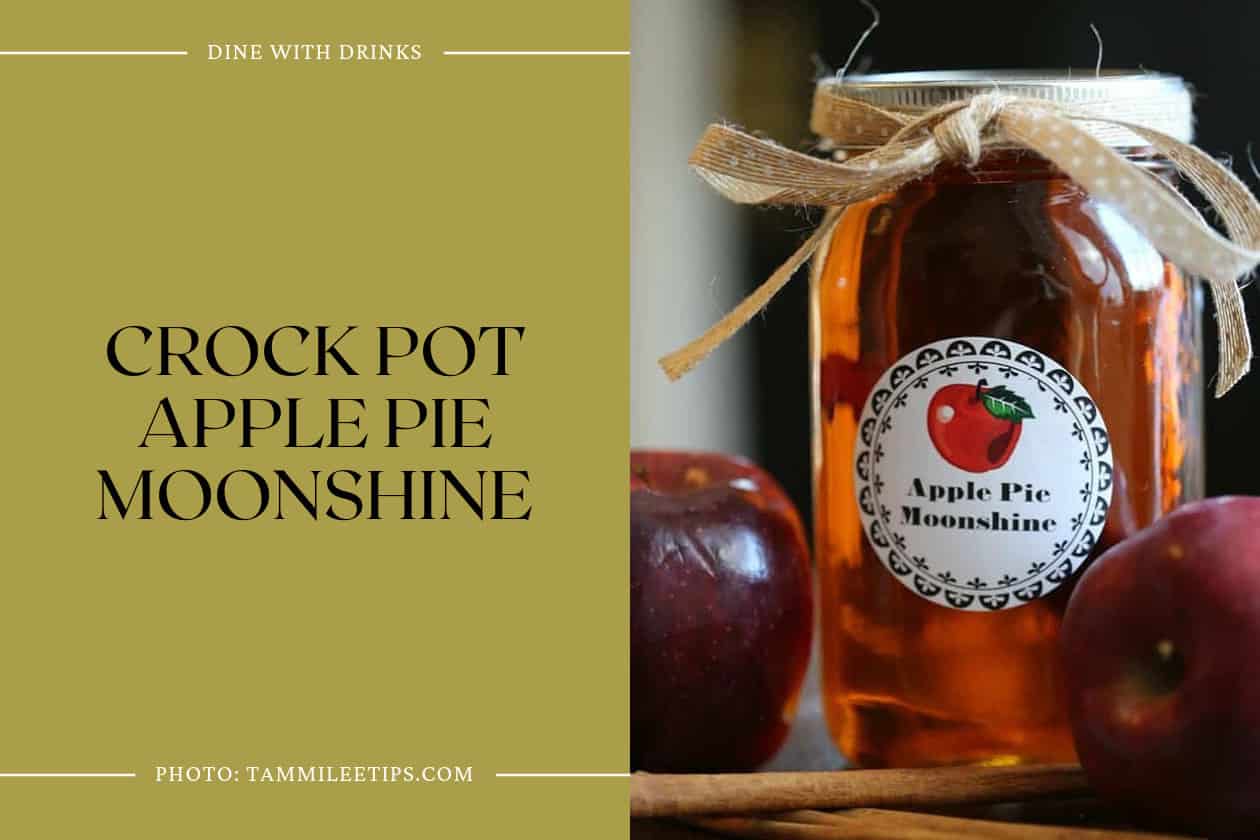 Crock Pot Apple Pie Moonshine