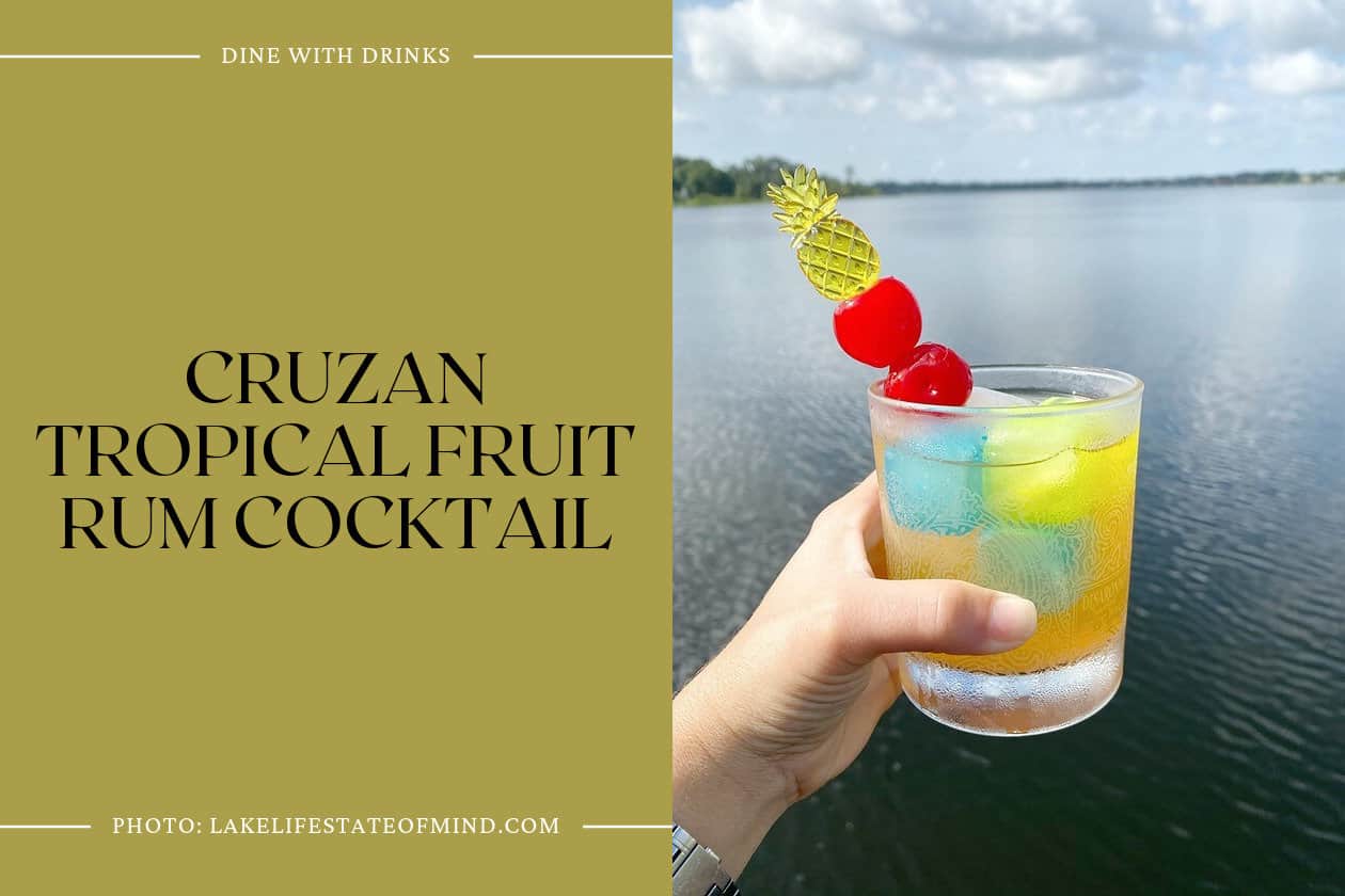 Cruzan Tropical Fruit Rum Cocktail