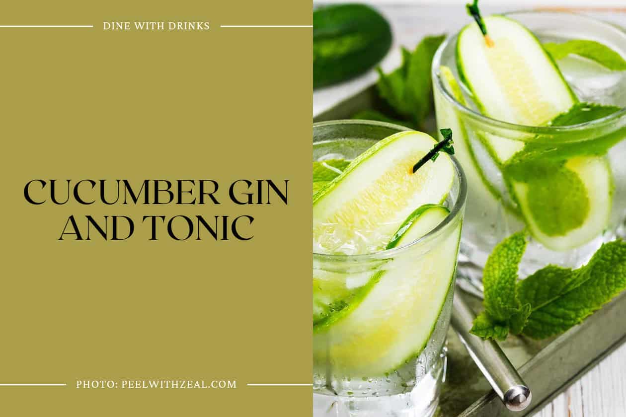 Cucumber Gin And Tonic