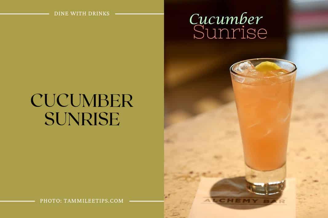 Cucumber Sunrise