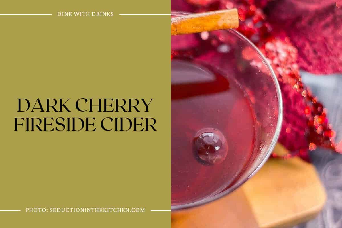 Dark Cherry Fireside Cider