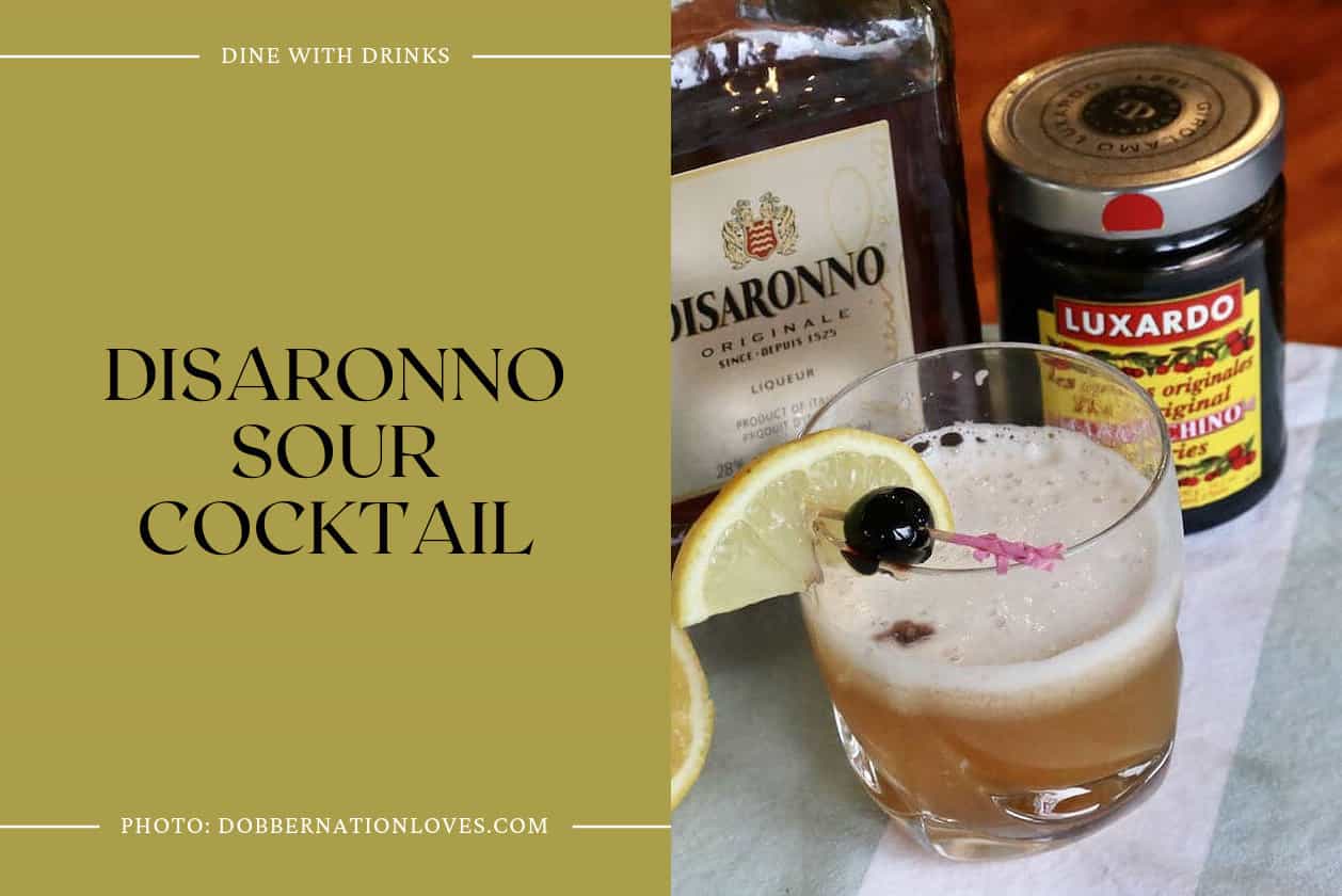 Disaronno Sour Cocktail