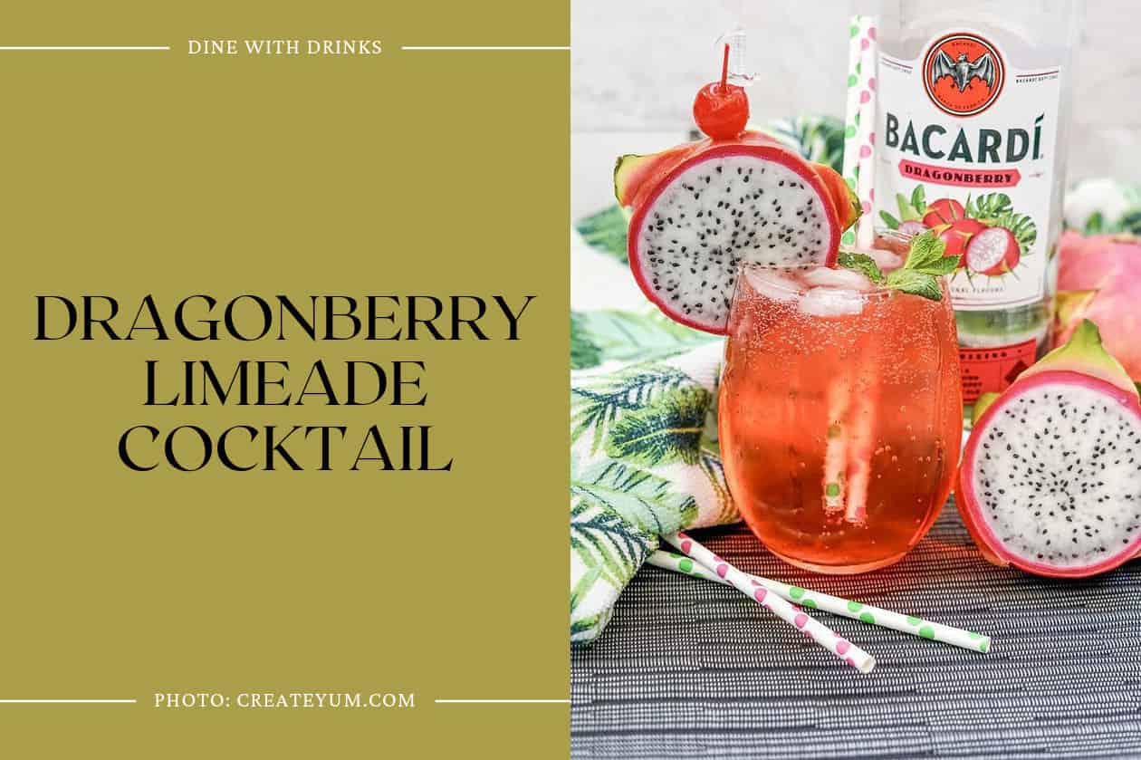Dragonberry Limeade Cocktail