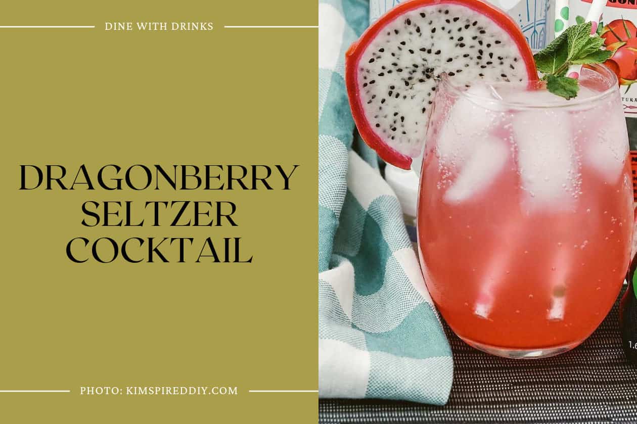 Dragonberry Seltzer Cocktail