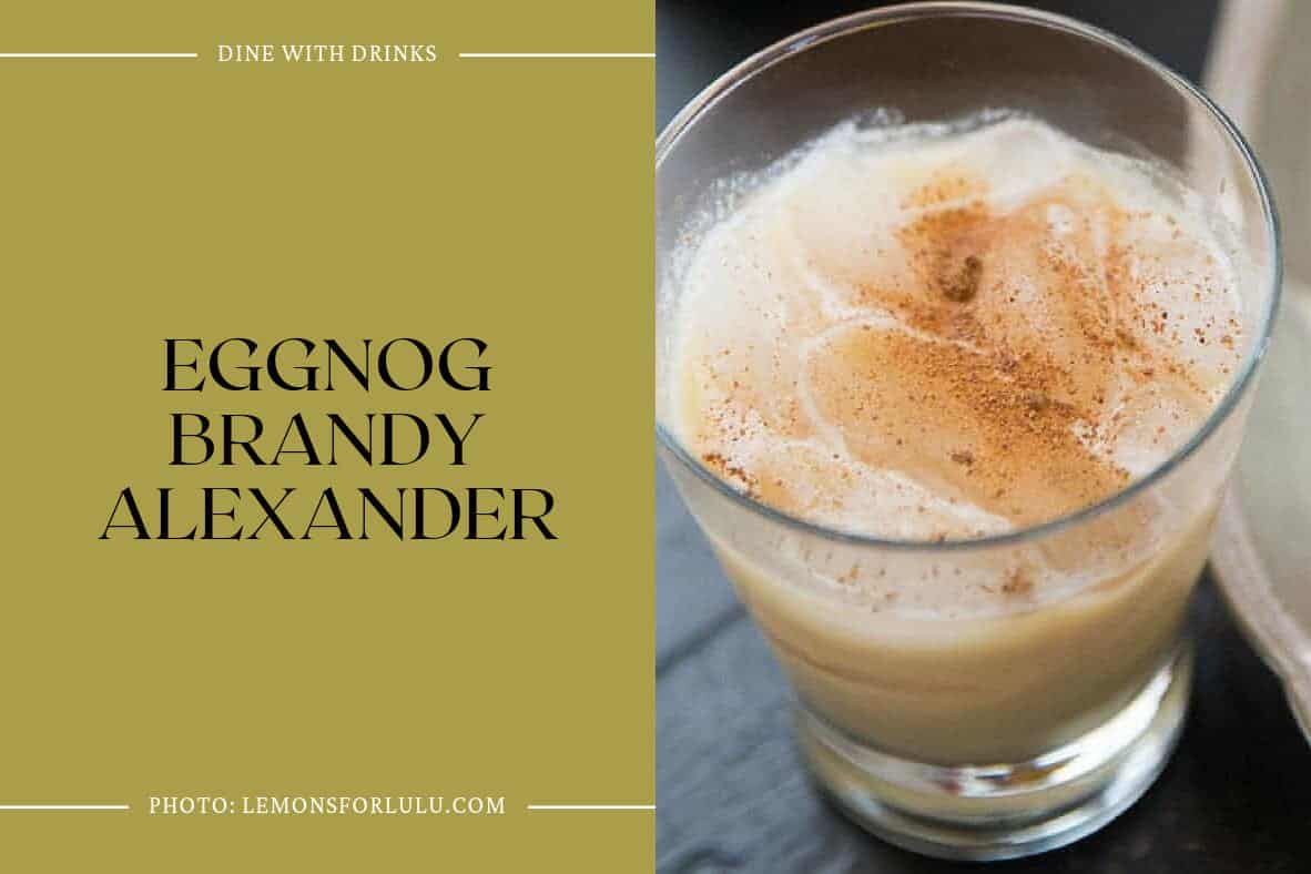Eggnog Brandy Alexander