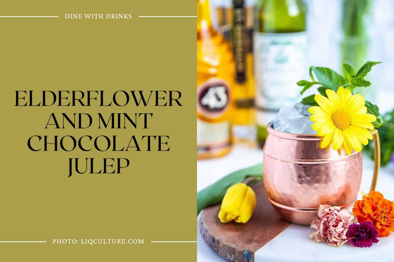 Elderflower And Mint Chocolate Julep