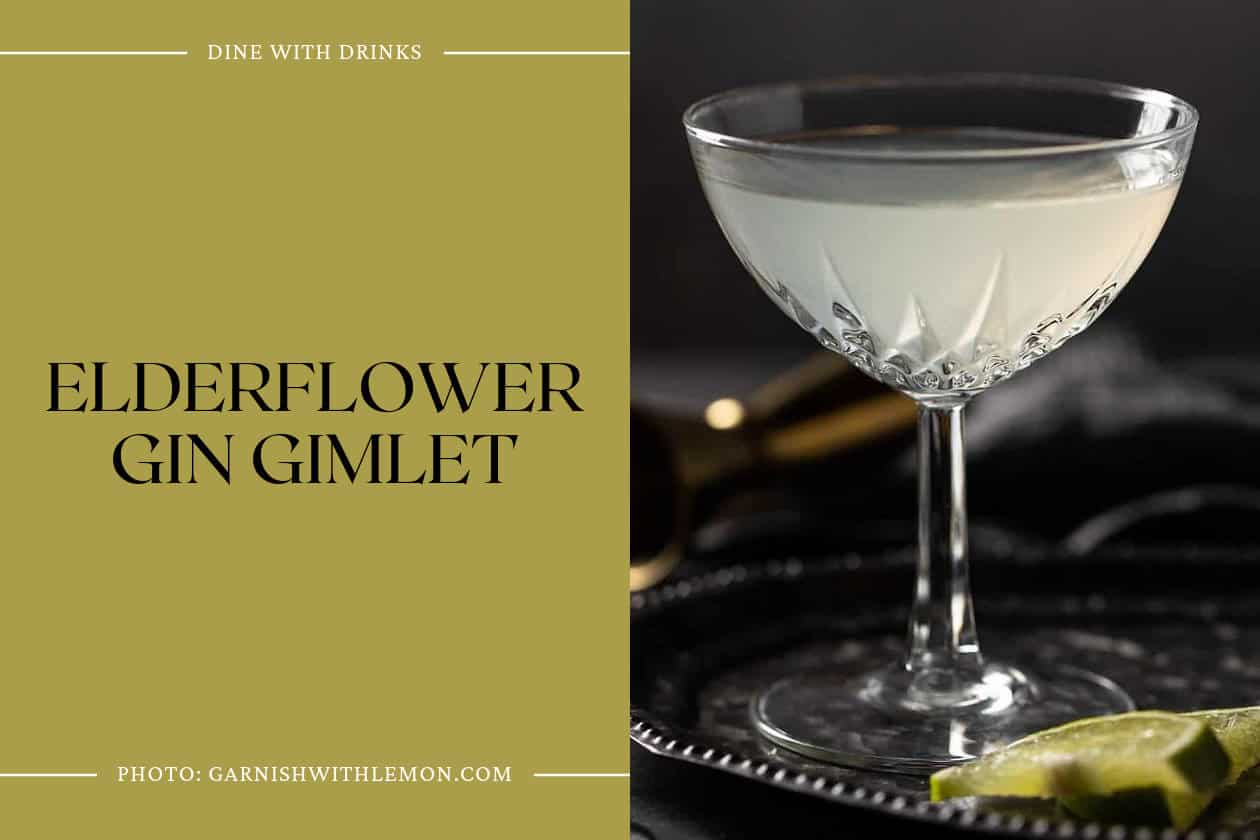 Elderflower Gin Gimlet