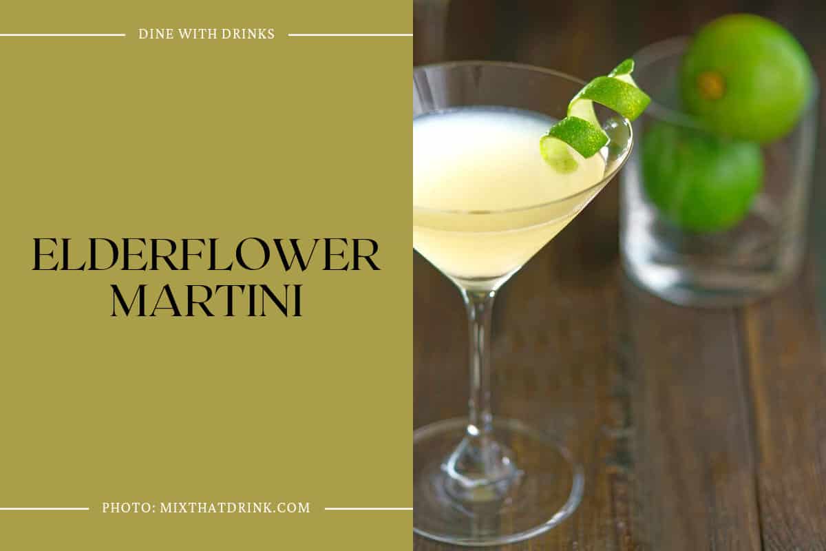 Elderflower Martini