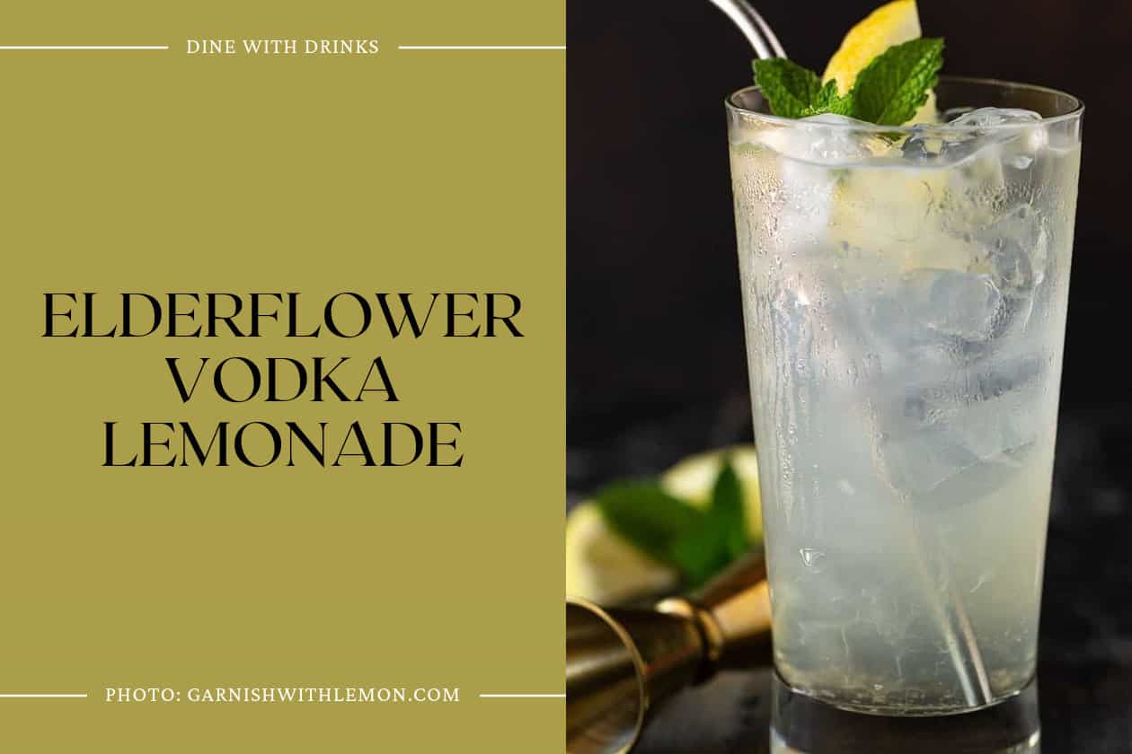 Elderflower Vodka Lemonade