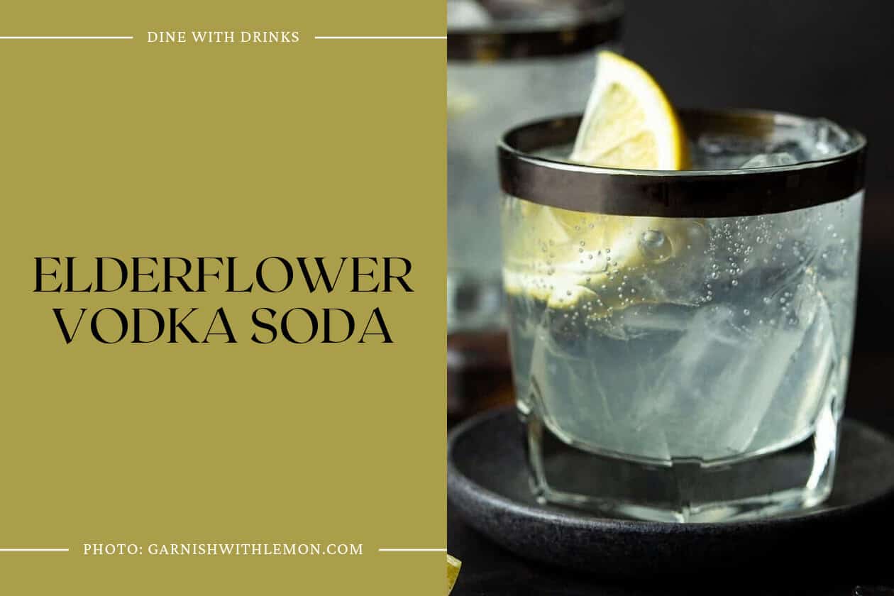 Elderflower Vodka Soda