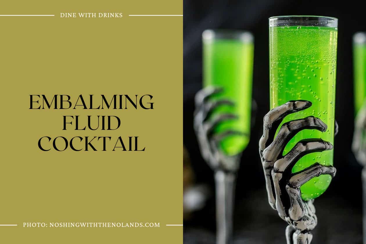 Embalming Fluid Cocktail