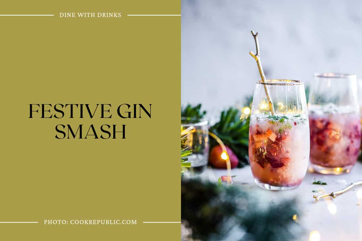 Festive Gin Smash