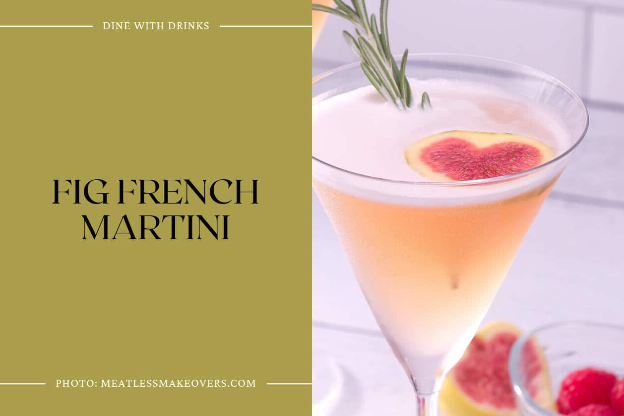 Fig French Martini