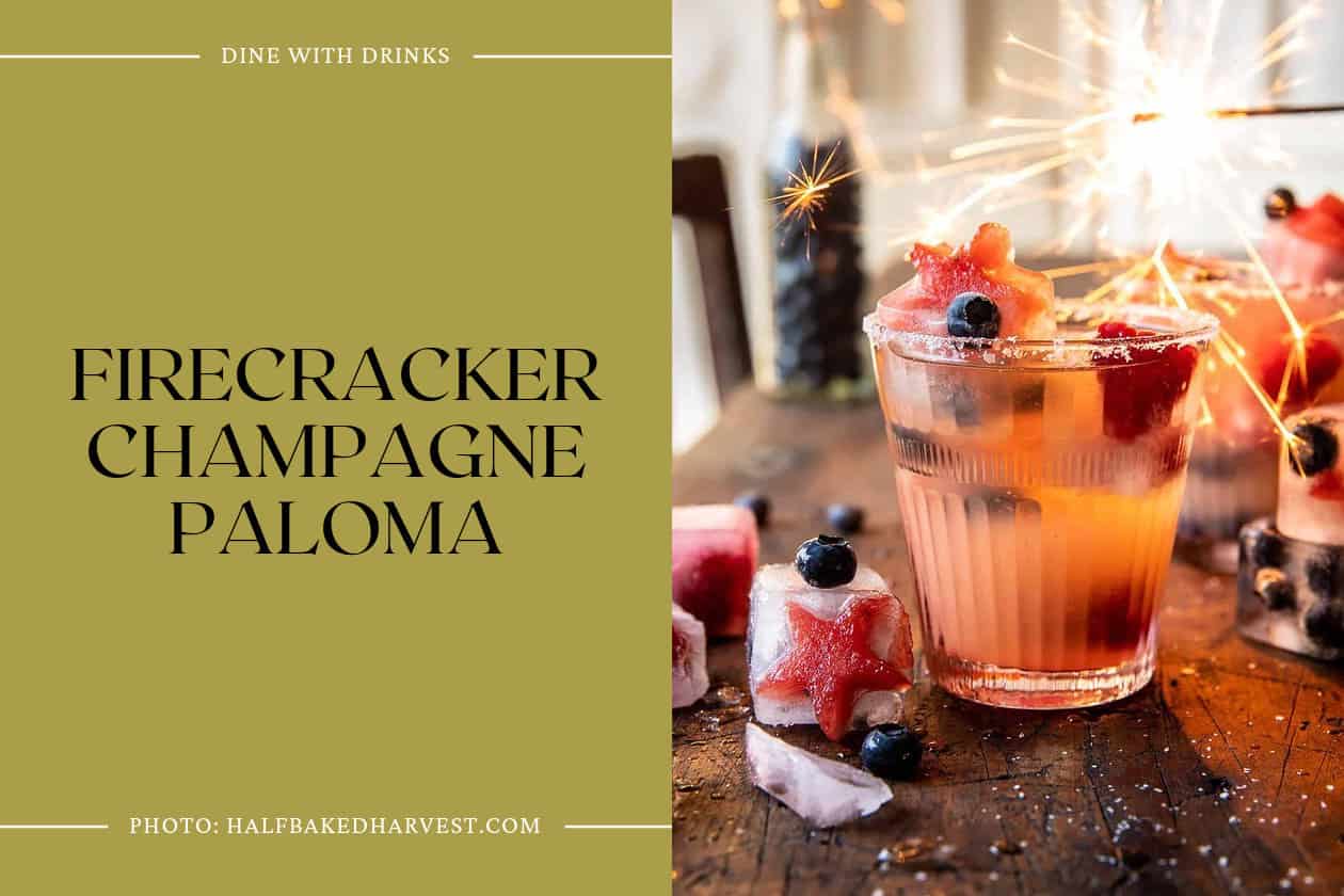 Firecracker Champagne Paloma