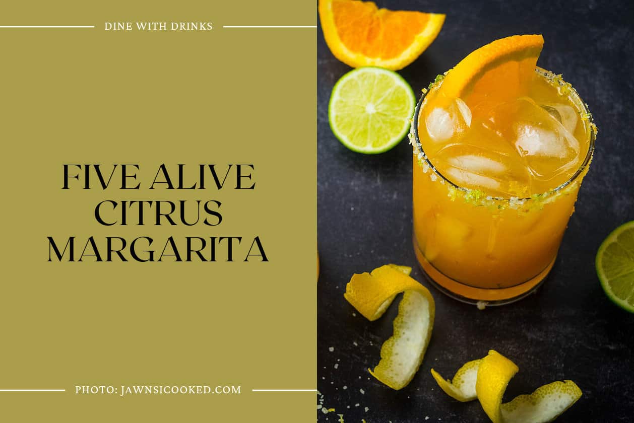 Five Alive Citrus Margarita
