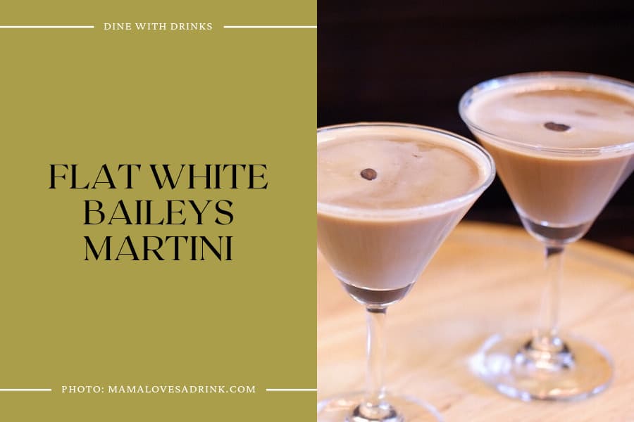 Flat White Baileys Martini