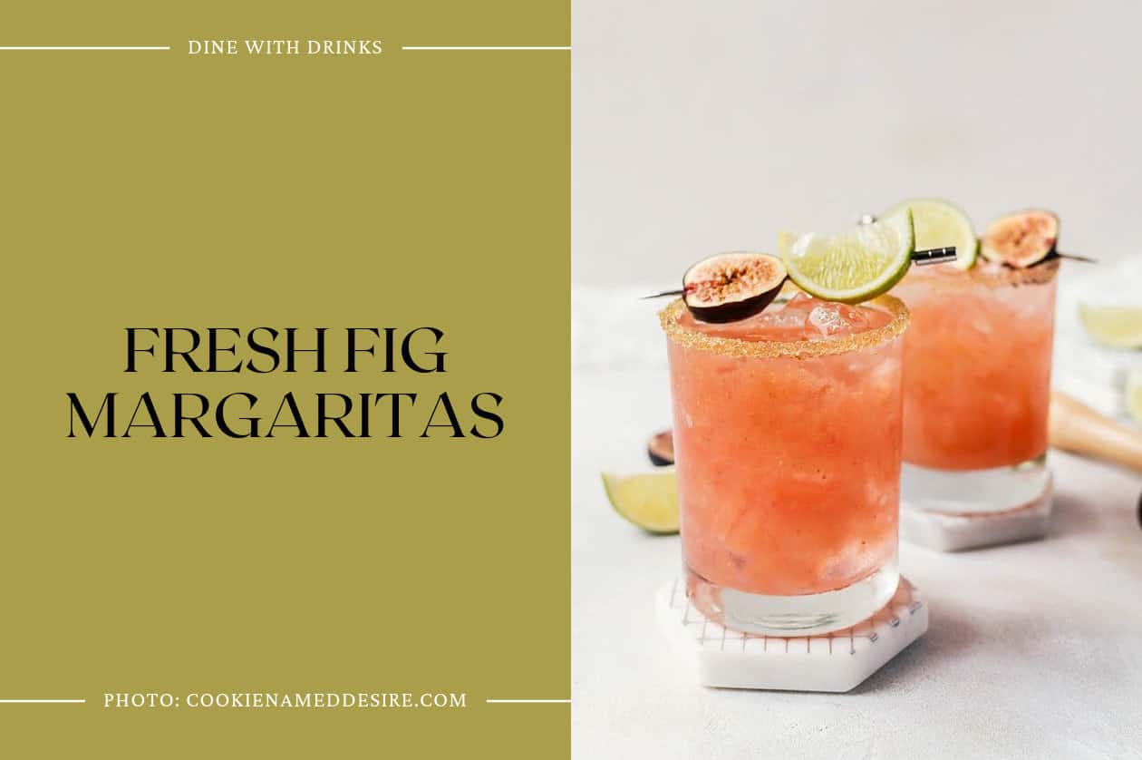 Fresh Fig Margaritas