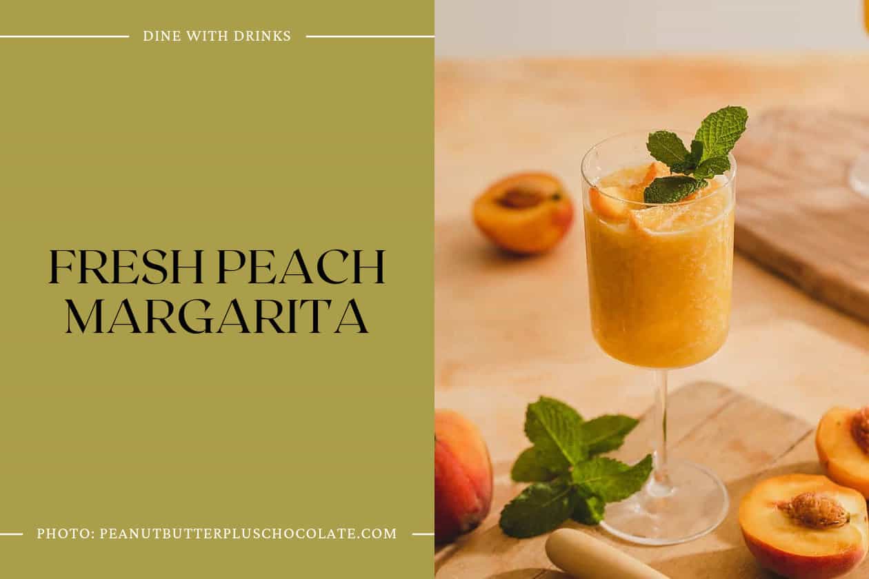 Fresh Peach Margarita