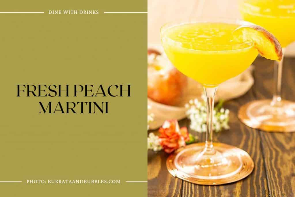 31 Fresh Peach Cocktails to Sip on Under the Sun | DineWithDrinks