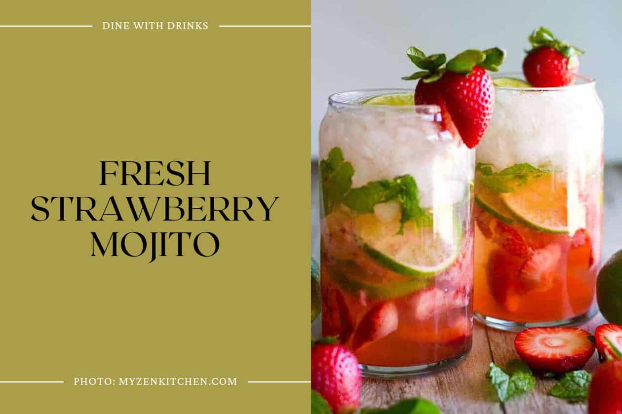 Fresh Strawberry Mojito