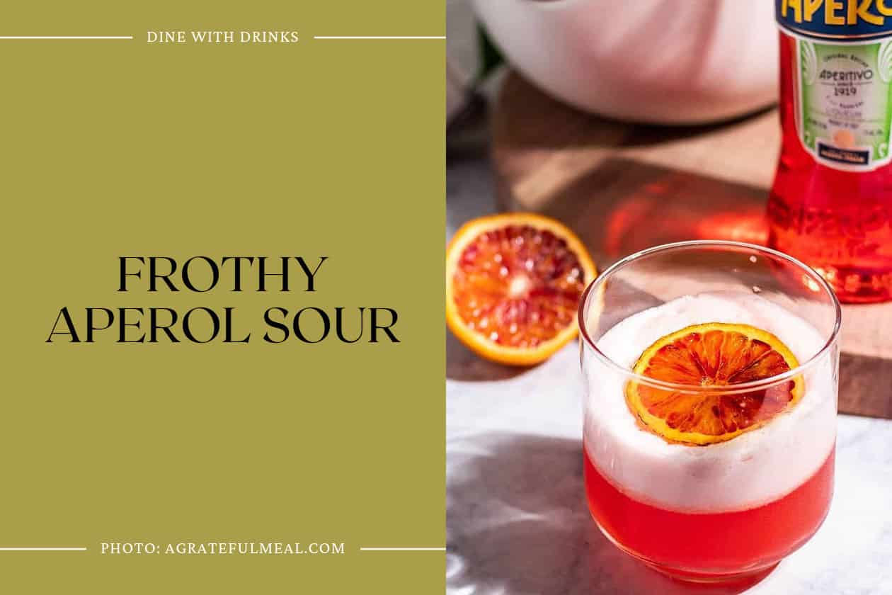 Frothy Aperol Sour