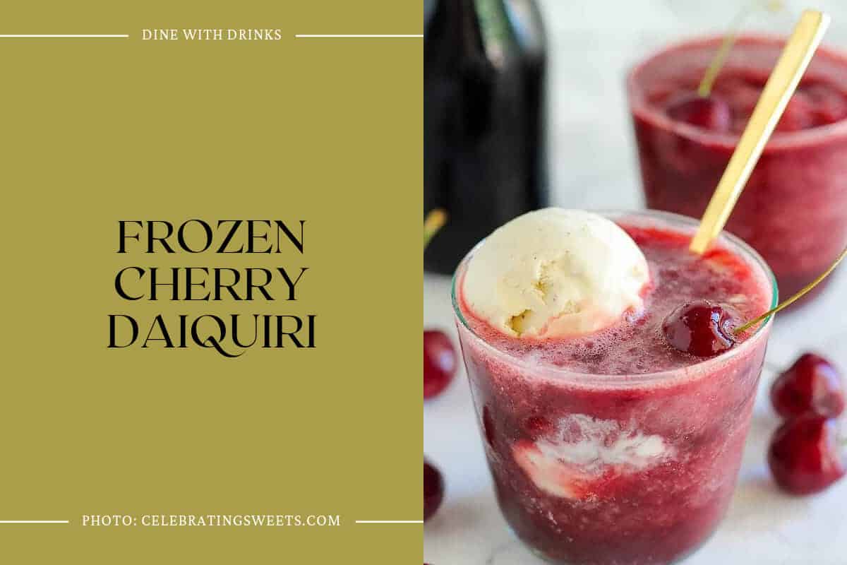 Frozen Cherry Daiquiri