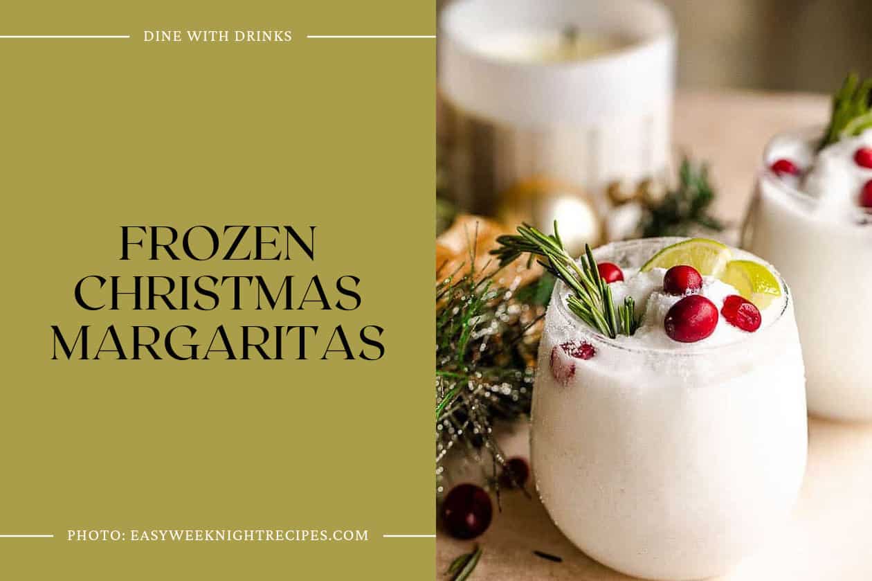 Frozen Christmas Margaritas
