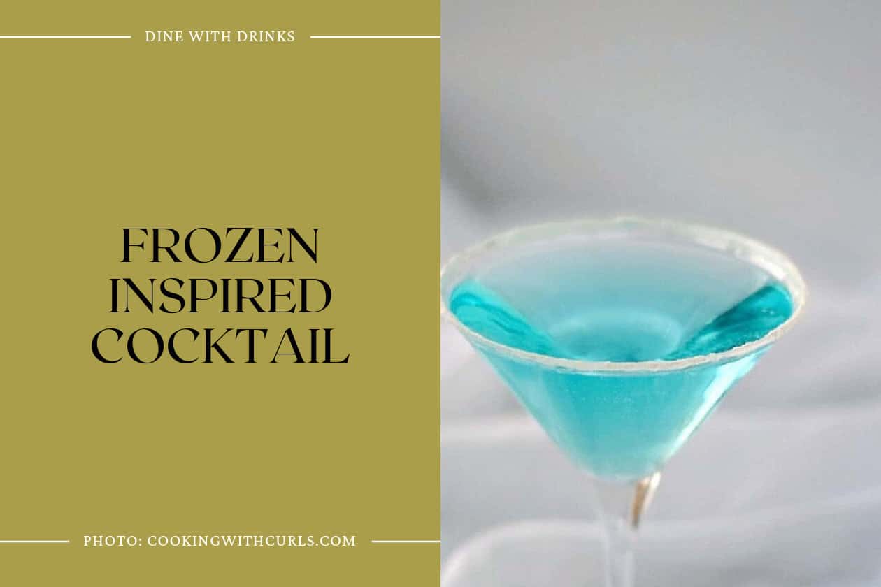 Frozen Inspired Cocktail
