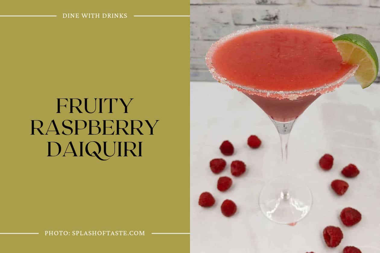 Fruity Raspberry Daiquiri