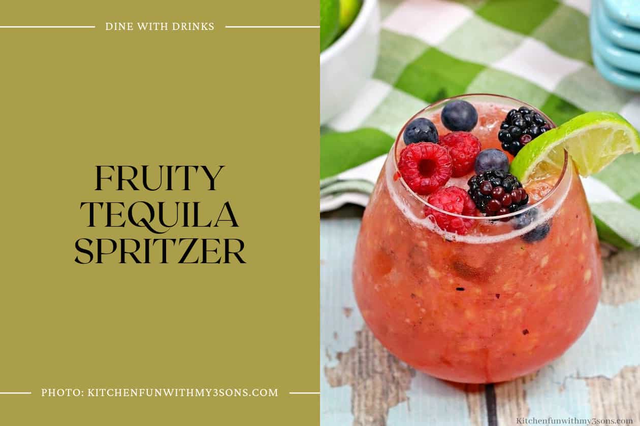 Fruity Tequila Spritzer