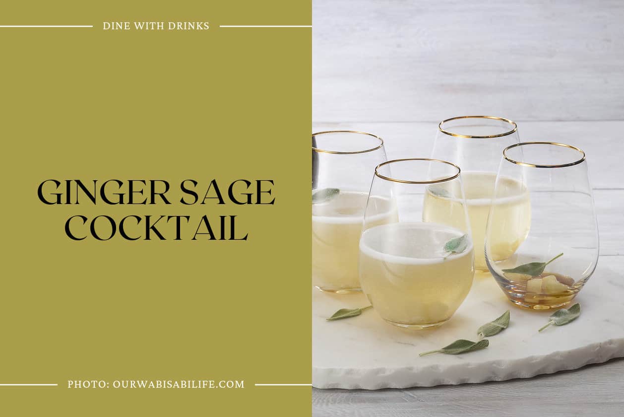 Ginger Sage Cocktail