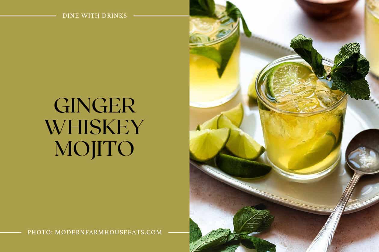 Ginger Whiskey Mojito