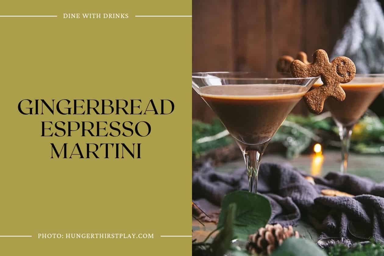 Gingerbread Espresso Martini